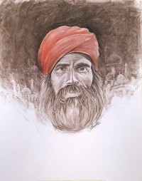 Imtiaz Ali, 22 x 28 Inch, Mixed Media on Paper , Figurative Painting, AC-IMA-045